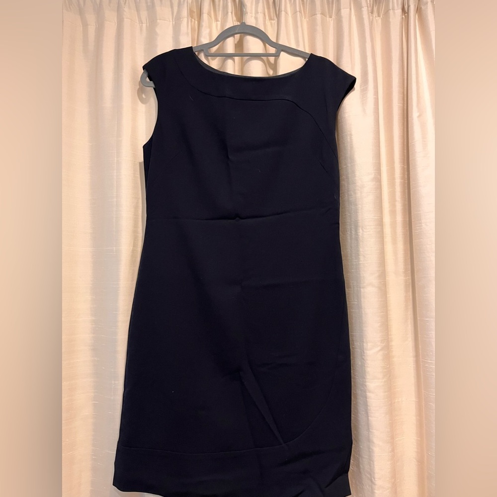 LKBennet dark Blue Shift Dress-Professional Attire